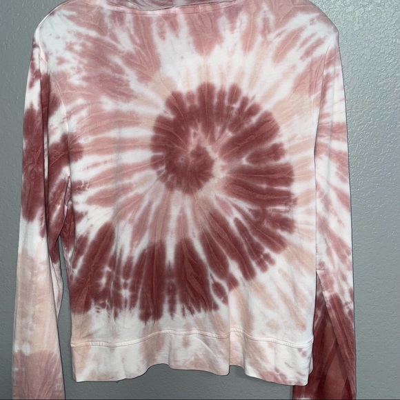 NEW C&C California Arizona desert spiral long sleeve thin tie dye hoodie - Picture 6 of 10